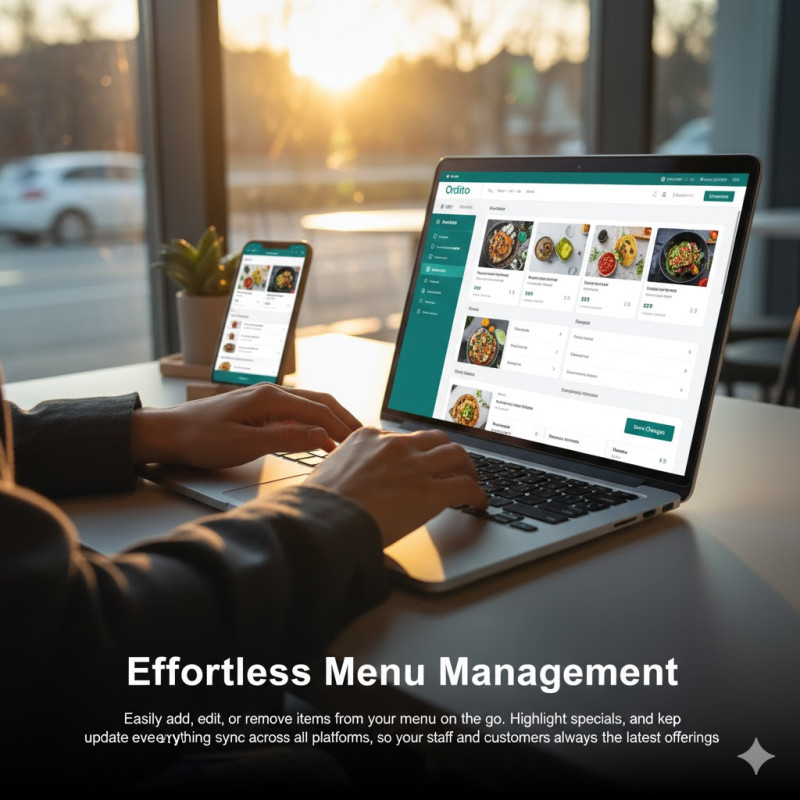 Effortless Menu Management